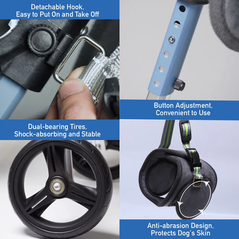 Full Support Dog Wheelchair