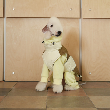 Premium High-Neck Dog Puffer Vest