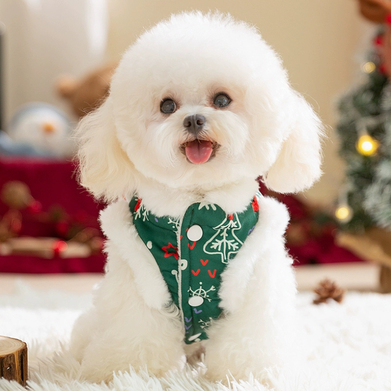 white christmas dresses Noelle – Red & Green Plaid Dog Dress main image 1