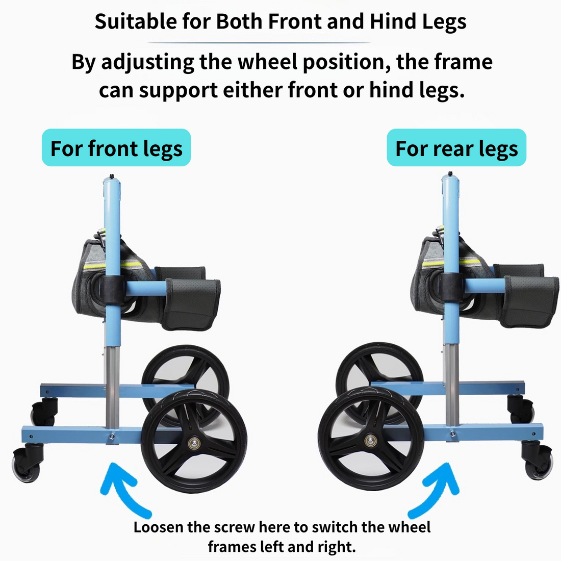 Dog Wheelchair for Front Legs