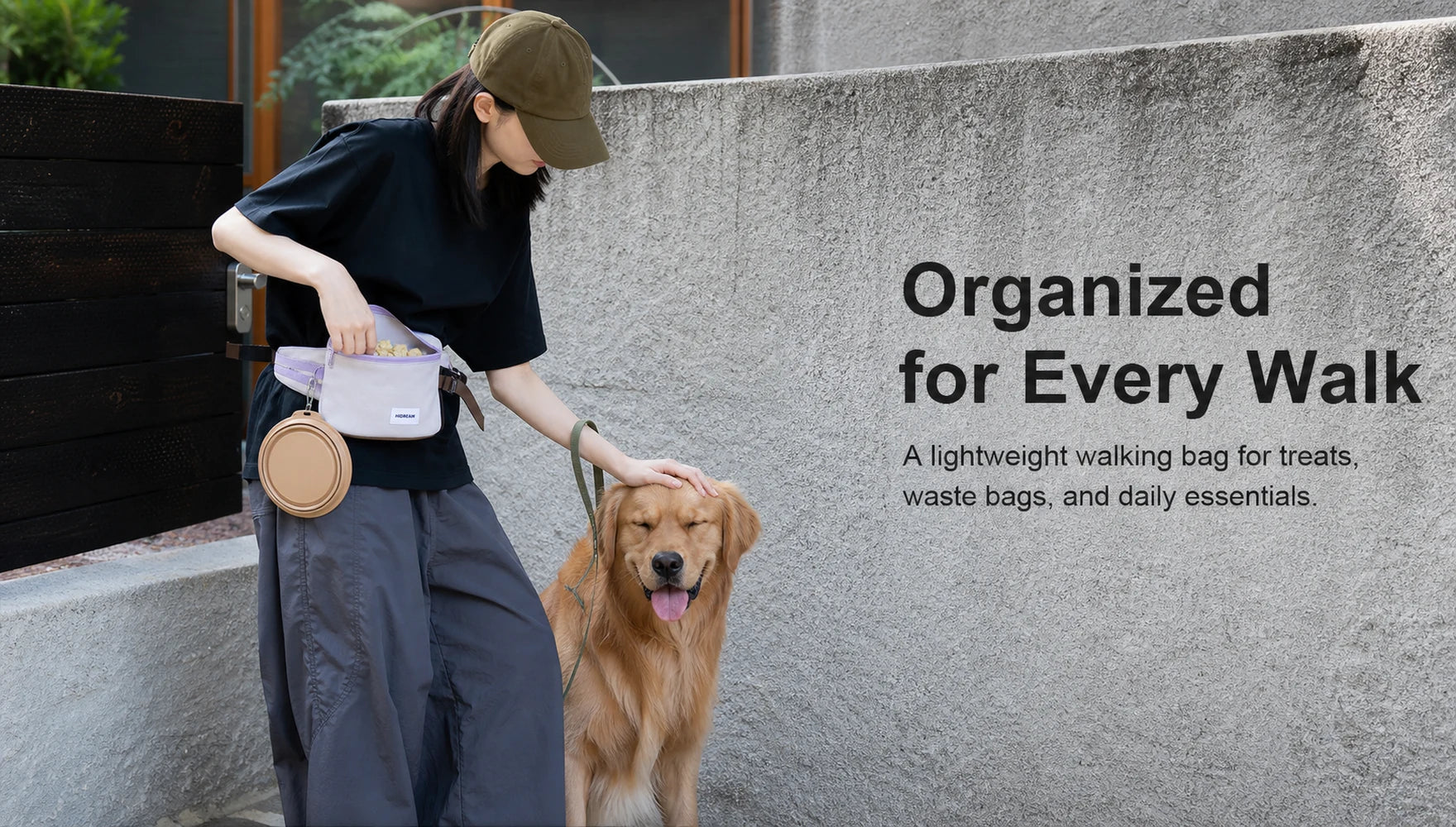 Pawsbetter Everyday Dog Walking Crossbody Bag, lightweight crossbody walking bag with divided storage, kv mobile organized for every walkslider_item_BmkYpU