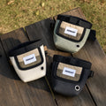 Pawsbetter Compact Dog Training Waist Bag, small treat pouch with quick front opening for dog training, three color outdoor options
