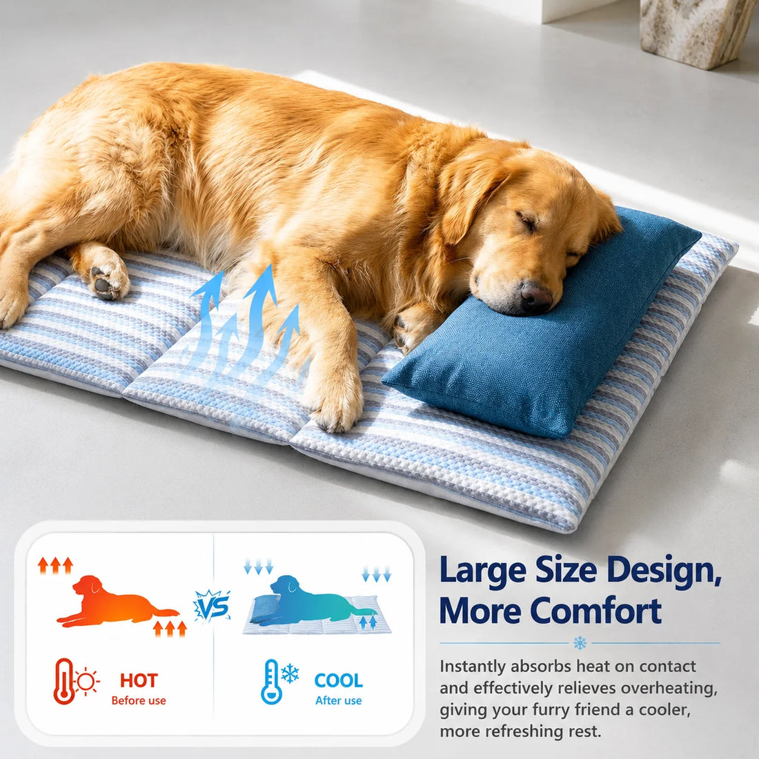 Soft-Touch Dog Cooling Mat