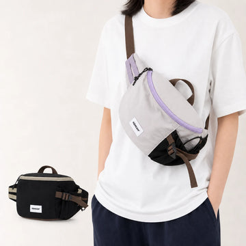 Pawsbetter Everyday Dog Walking Crossbody Bag, lightweight crossbody walking bag with divided storage, clean crossbody carry scene