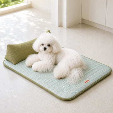 Rattan-Weave Dog Cooling Mat