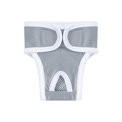 Dog Washble Male&Female Diaper grey