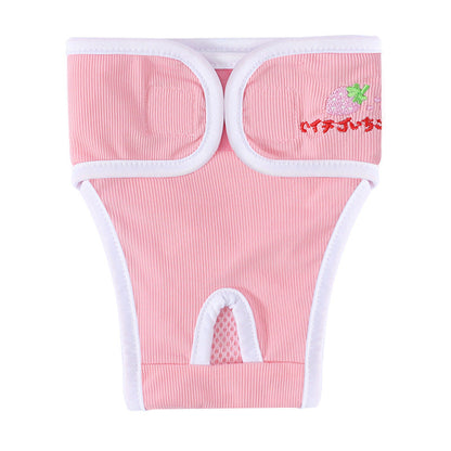 Dog Washble Male&Female Diaper pink