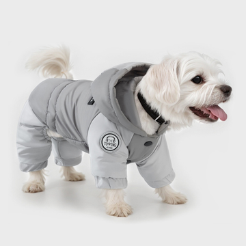 Full-cover Dog Hooded Puffer Jacket