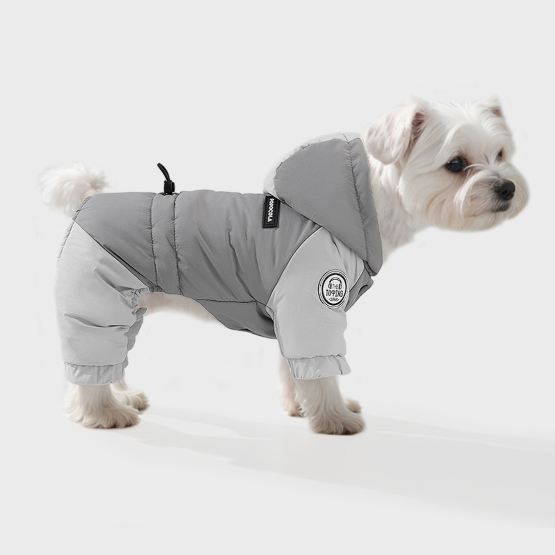 Full-cover Dog Hooded Puffer Jacket
