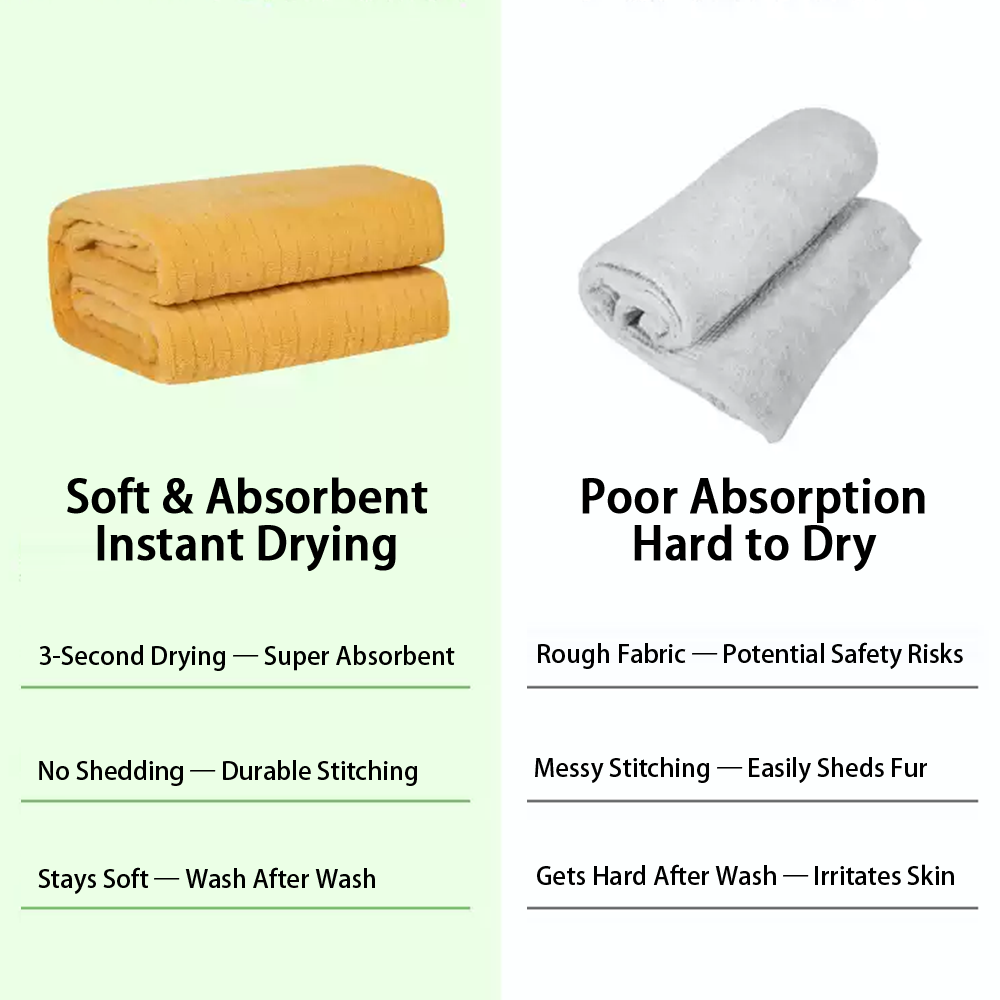 Extra Large Quick-Dry Dog Towel